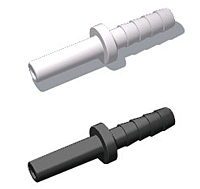 QTHG Series Hose Barb x Stem Polypropylene Adapter Fittings